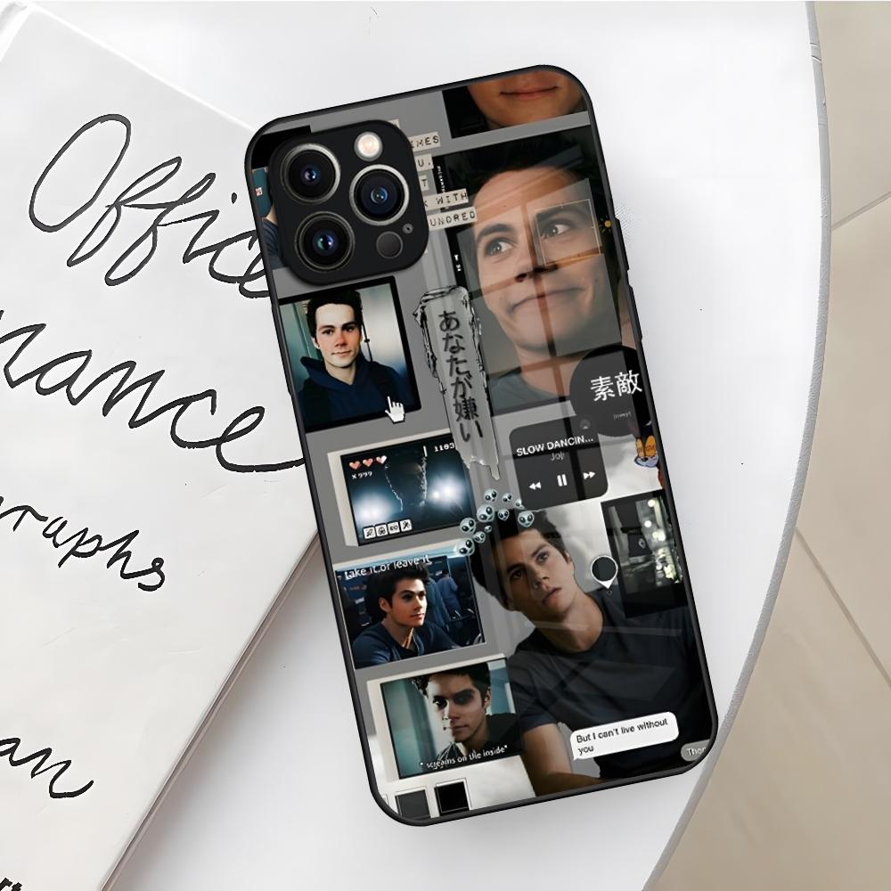 Чехол для телефона Teen Wolf Dylan OBrien для Iphone 17 16 Air 15 14 12 11 13 Pro Max Mini X Xr Xs Se Стеклянный чехол Puls