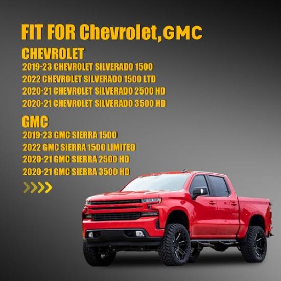 Left Mirror Glass Fits - Chevrolet Silverado 1500 GMC Sierra 1500 2500 A