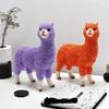 Creative Simulation Alpaca Resin Crafts New Home Decoration Living Room Entrance Gift Modern Simple Ornament