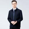 Wool Jacket Men's Middle-aged Lapel Dad Wear Spring and Autumn Middle-aged and Elderly Business Casual Executive Coat