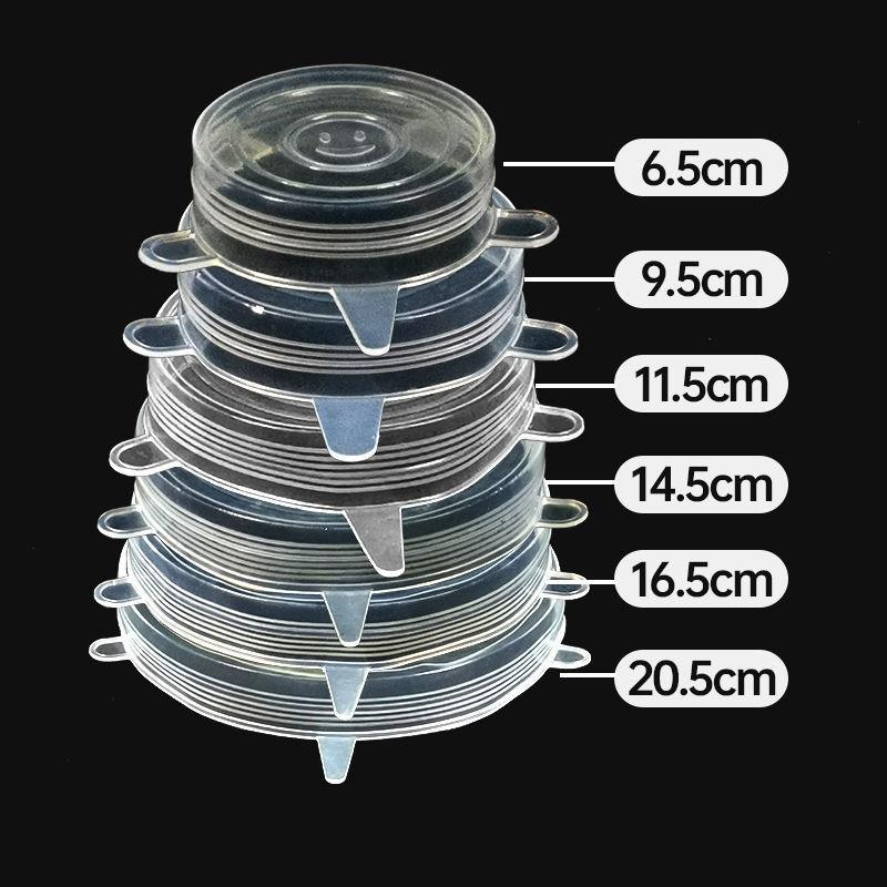 Герметичная и прозрачная силиконовая крышка чаши для консервации.