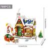 City Street Scene Candy House Building Block Set DIY Creative Fairy Tale House Model Assembled Brick Children's Toy Gift