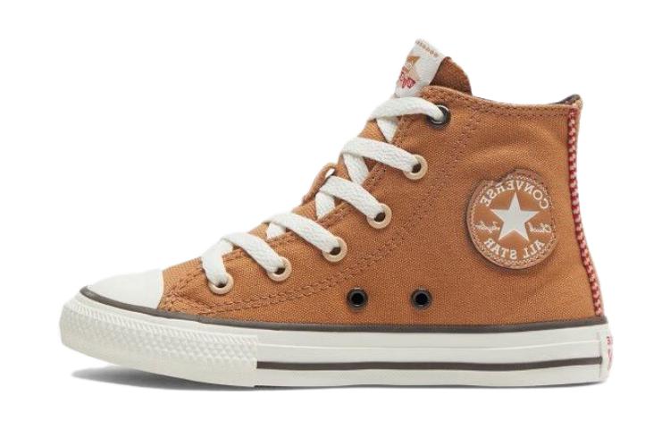 Converse Кеды на высокой шнуровке All Star для детей, холщовые, коричневые A08695C