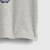 Gap Мальчишеская хлопковая футболка с коротким рукавом и логотипом для малышей