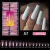 150 Pcs Dual Forms For Poly Nail Gel Soft Nail Forms Molds Acrylic Full Cover False Nail Tips Manicure Extension