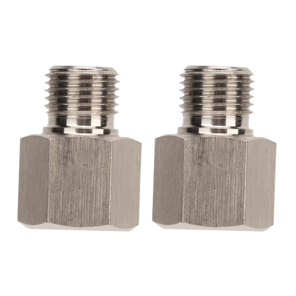 1 8 дюймов NPT внутренняя резьба на M10 X 1.0 наружная резьба Адаптер для датчика давления из нержавеющей стали Герметичный Универсальный для автомобилей