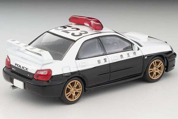 Tomica Limited Vintage Subaru Impreza WRX STi Патрульная машина Префектуры LV-N372a (Полиция Сайтамы)