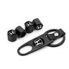 Car Wheel Tire Valve Caps Air Stem Covers Accessories Fit For Honda Civic Accord CRV HRV Fit Jazz City Odyssey Jade Vezel