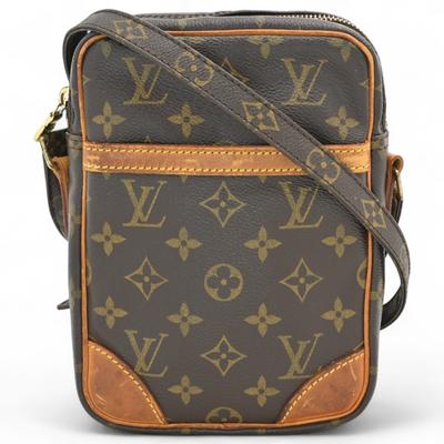 Оригинал Monogram Danube Наплечная сумка Коричневый M45266 lv1125jh Б/У
