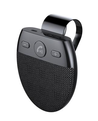 Автомобильный динамик Bluetooth Hands Free для двух телефонов с зажимом для козырька, поддержкой автоматического включения голосового помощника, без проводов