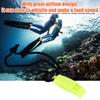 Loud Survival   Emergency   Whistle for Diving Hiking Camping(Gray)