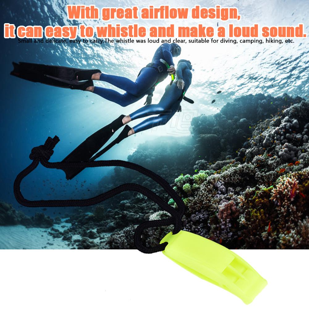 Loud Survival   Emergency   Whistle for Diving Hiking Camping(Gray)