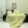 Half-fleece Blanket Soft comfort Classic Warm Breathable Portable Plush Lightweight Versatile Use Blankets for 2025