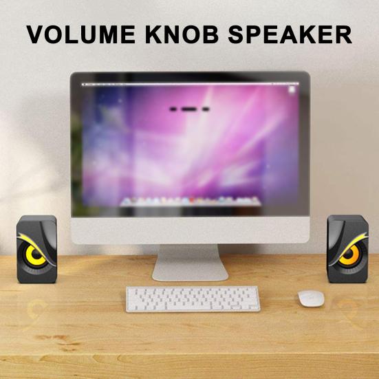 1 пара USB проводных динамиков портативный мини крутой RGB динамик громкоговоритель сабвуфер ПК компьютер ноутбук динамик