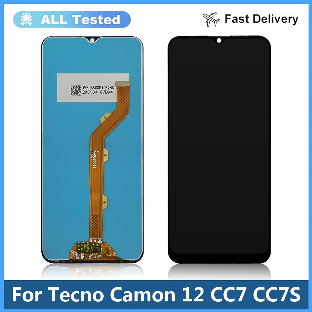 Полная сборка LCD-экрана и дигитайзера для Tecno Camon 12 CC7S
