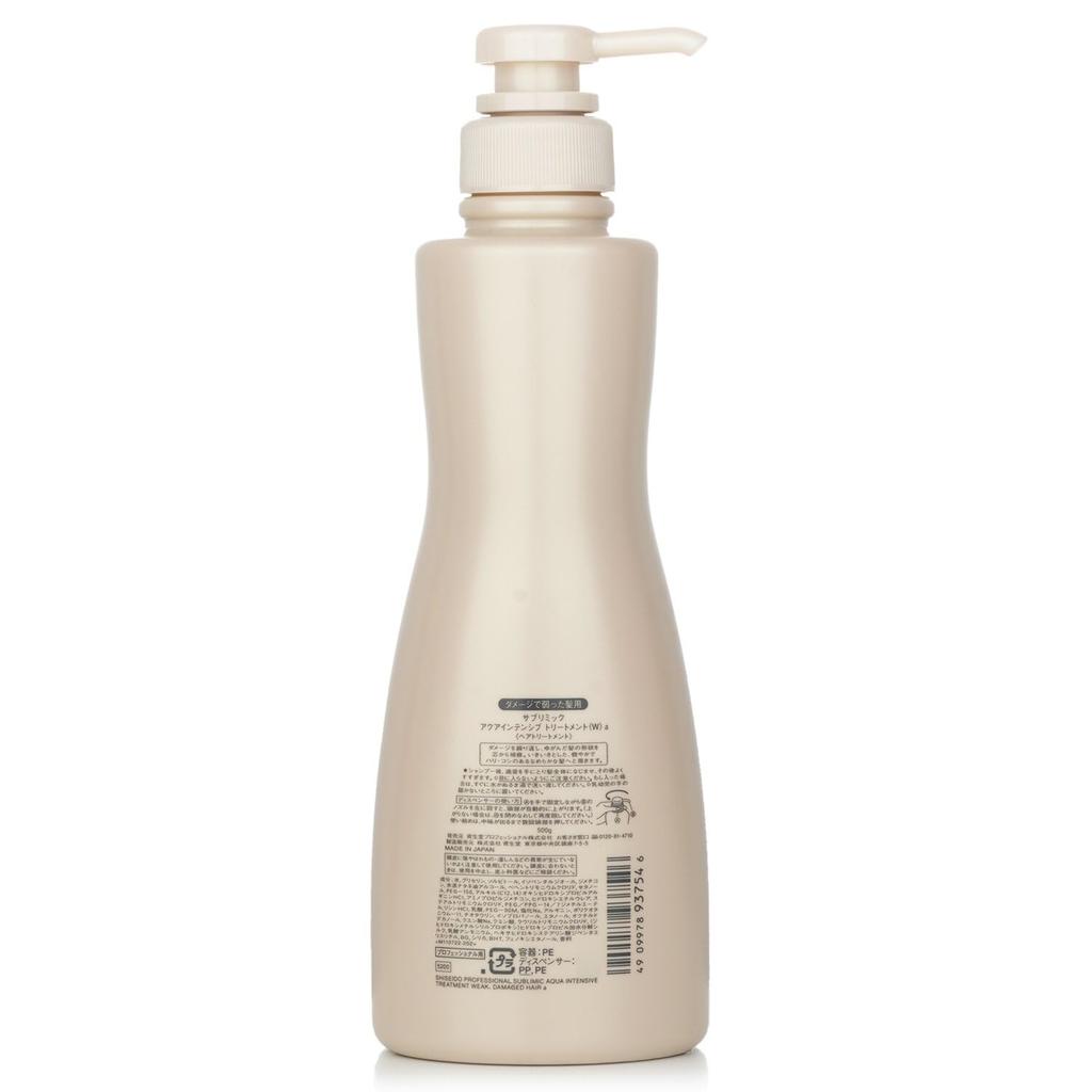 Shiseido Pro Sublimic Aqua Интенсивный уход W 500 г