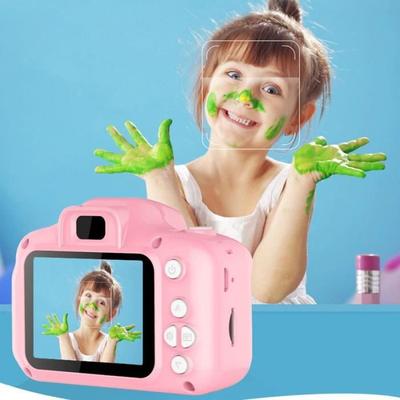 Цифровой фотоаппарат - LEMONBEST - Розовый - Детский - Для девочки - Перезаряжаемый USB