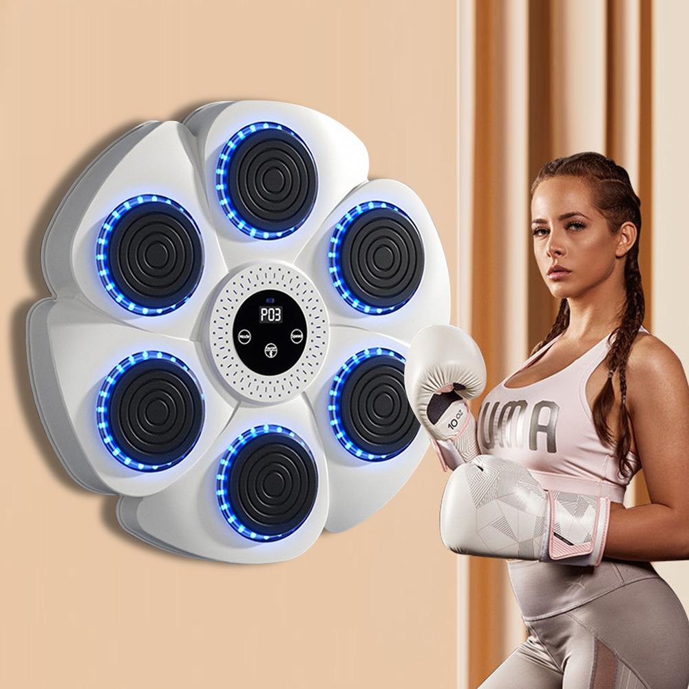 Smart Bluetooth Music Boxing Machine Gloves Boxing Training Punching Bag Boxing Equipment Muay Thai Home Gym For Adults Kids