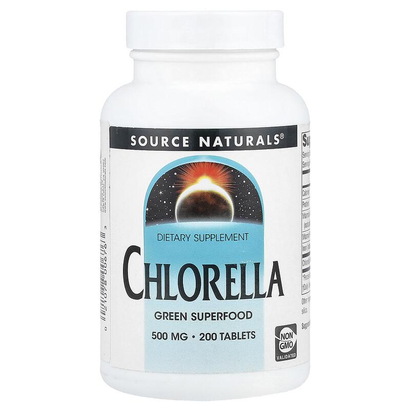 Chlorella, 200 Tablets