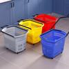 Jingyu Supermarket Shopping Basket with Wheels
