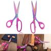 Сверхмощные ножницы для левой руки, многофункциональные ножницы, кожаное шитье, пошив одежды, квилтинг, офис