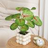 Nordic Indoor Desktop Bonsai: Artificial Green Plants for Office Decoration