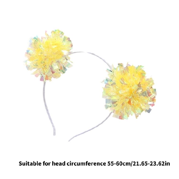 Регулируемый сверкающий головной убор, удобные повязки на голову, головной убор для вечеринки по случаю дня рождения для косплея и праздничных вечеринок