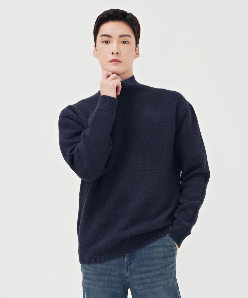 CHASECULT Men'S Daily Mock Neck Sweater-Bgrk5213E04
