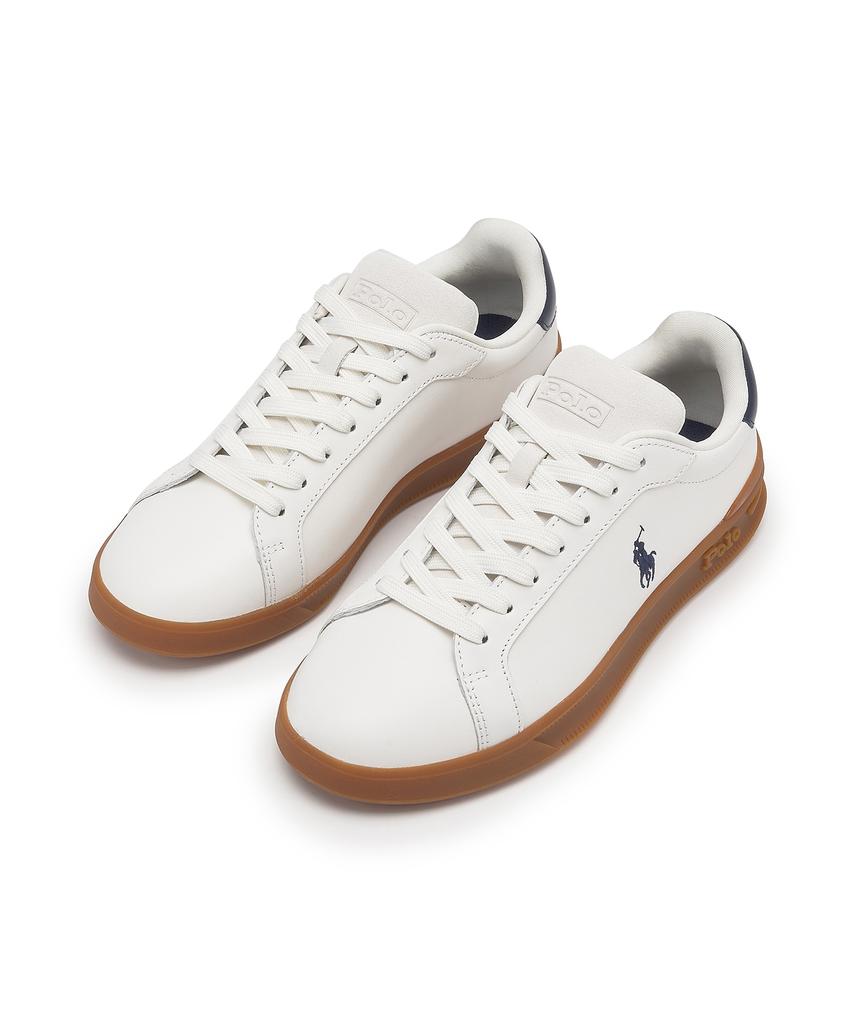 Кеды Polo Ralph Lauren Heritage Court Ii из кожи - Белые