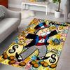Custom personalization Mr. Monopoly Area Rug - Perfect For Kitchen, Bathroom,Laundry Room Decor Large Size Available,Gift All Seasons