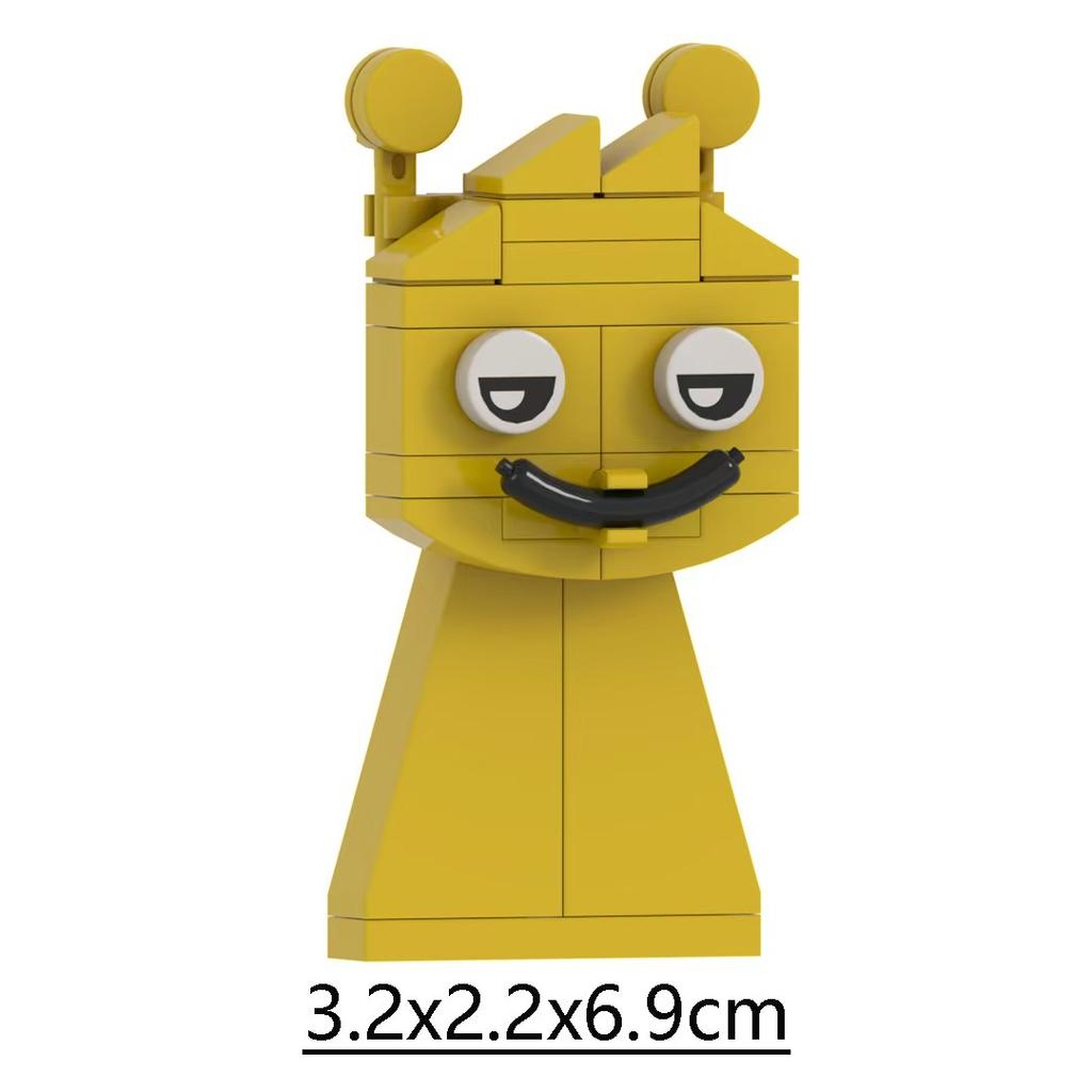 2024 3D Детский блочный пластиковый игровой конструктор для подростков и детей Incredibox Sprunki