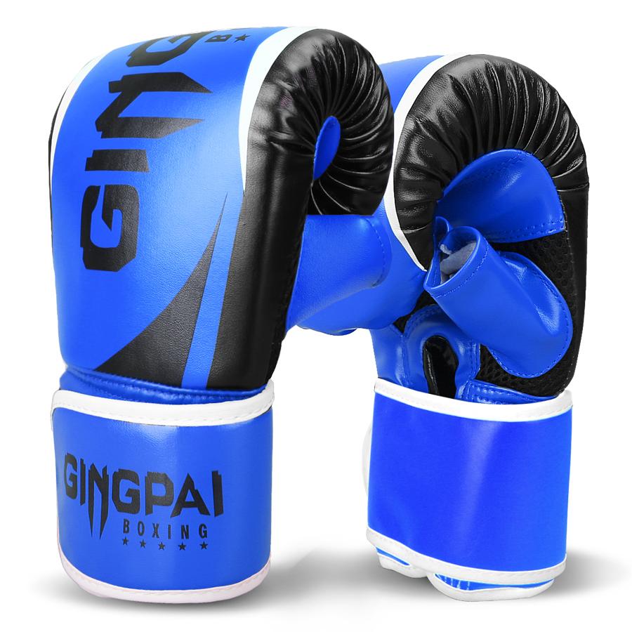 GINGPAI Boxing Gloves for Men Women Kid,Leather Boxing Gloves for Punching Bag,Kickboxing,Muay Thai Fighting Gloves