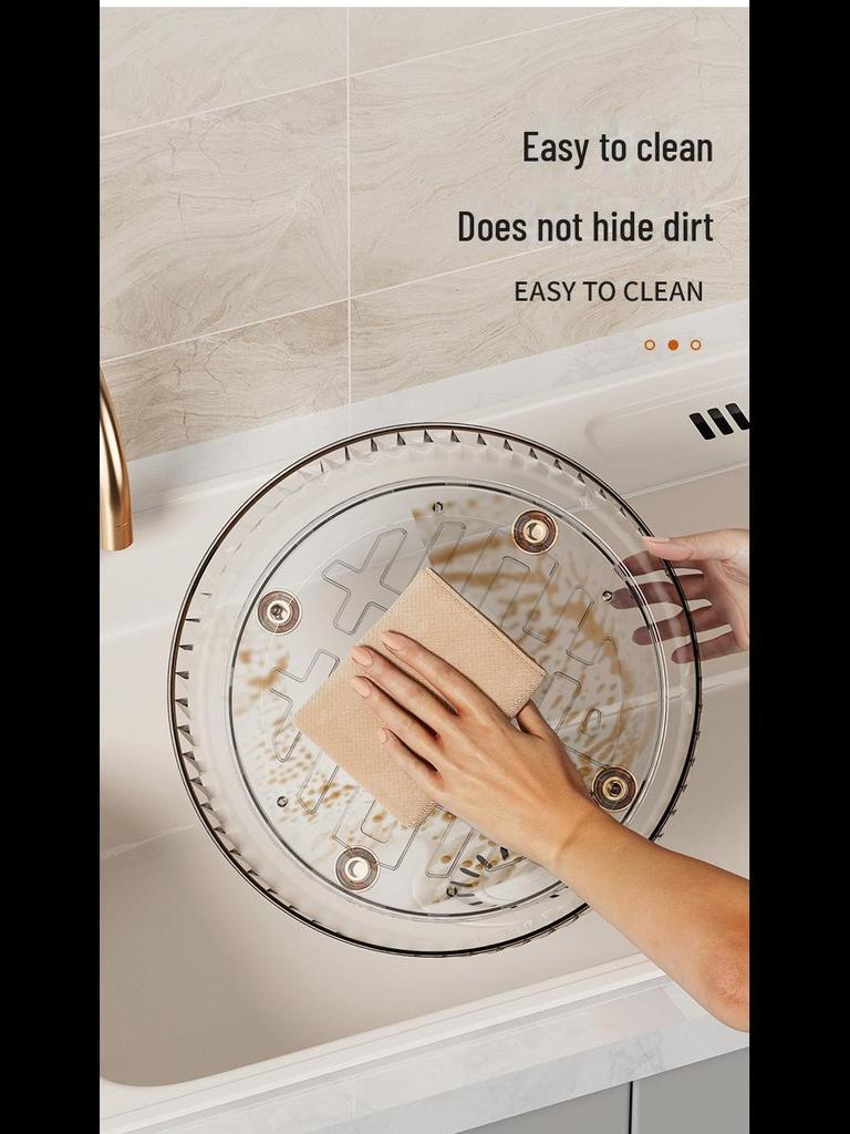 Вращающаяся пластиковая подставка для специй и органайзер для косметики