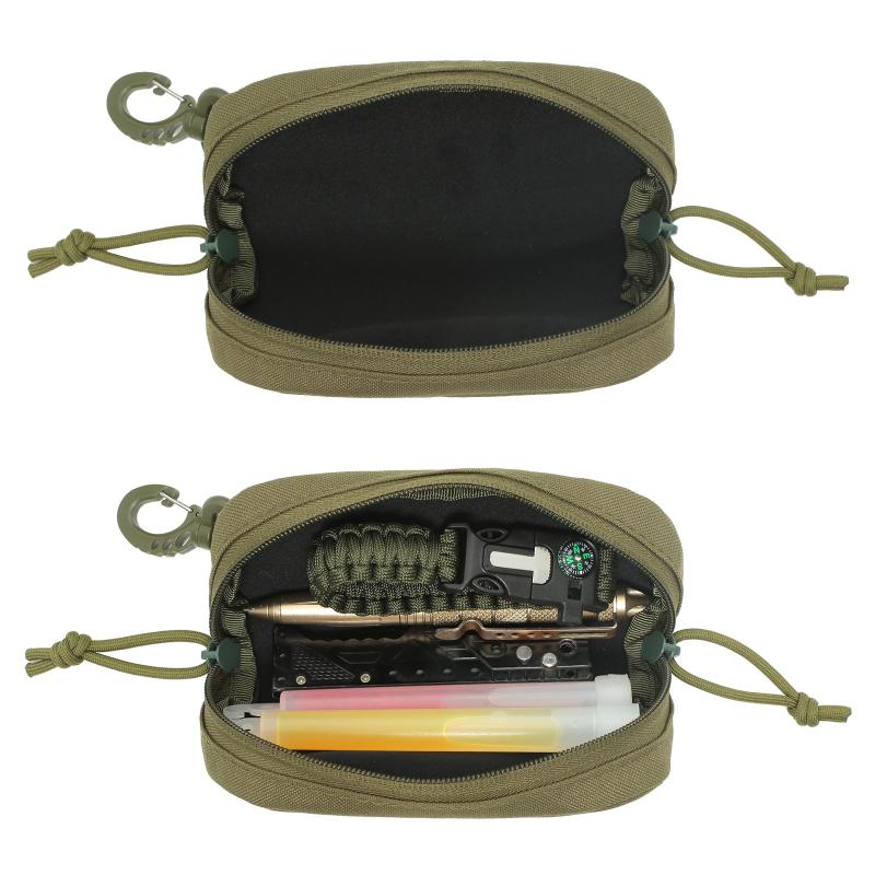 Кейс для очков Molle Охотничий Ударопрочный Защитный Чехол для Очков Портативный Наружный Чехол для Солнцезащитных Очков - 1000D Нейлон
