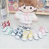 Hand-made Doll Shoes 4.5cm Canvas Shoes Mini Doll Replacement Accessories  for 30cm Joint Doll