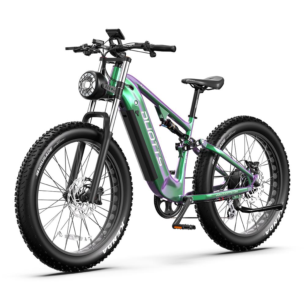 DUOTTS E26 All Terrain Off-Road Electric Bike 750W Motor 48V 20Ah Samsung Battery, 120km Range, 80NM Torque, IPX4 Waterproof