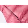 Winter  Womens Down Jackets Long Ultra Light Thin Casual Coat Puffer Jacket Slim Remove Hooded Parka