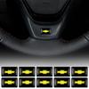 10 шт. 3D Эпоксидная Смола Эмблема Наклейки в Салон Автомобиля Для Cruze Captiva Sonic Spark Trax Malibu Orlando Автоаксессуары