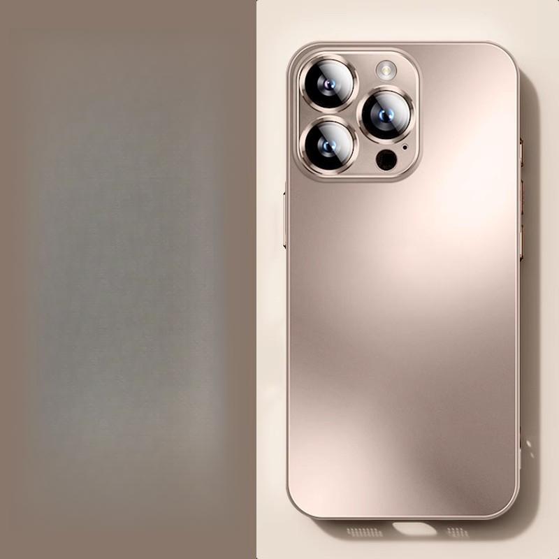 Подходит для чехла для мобильного телефона IPhone16ProMax Оригинальное матовое ощущение Apple 15 Полностью закрывающий AG Противоударный 14 Защитный чехол