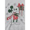 Disney Unisex Adult Mickey Mouse Present Christmas Sweatshirt
