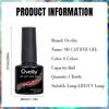 New Peacock Cat Eye Gel Nail Polish Fall Winter Glitter Laser 9D Holographic Cat Eye Gel Nail Art Set 15ml