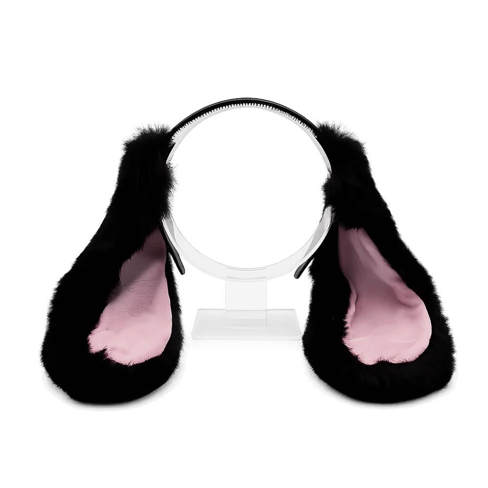 Soft Bunny Ears Headband Lop-eared Plush Headwear Elegant Easter Rabbit Hair Hoop Events