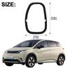Для BYD Dolphin EV Car Зарядное кольцо Пылезащитная заглушка Защитные уплотнительные кольца Водонепроницаемый пылезащитный силиконовый чехол Аксессуар