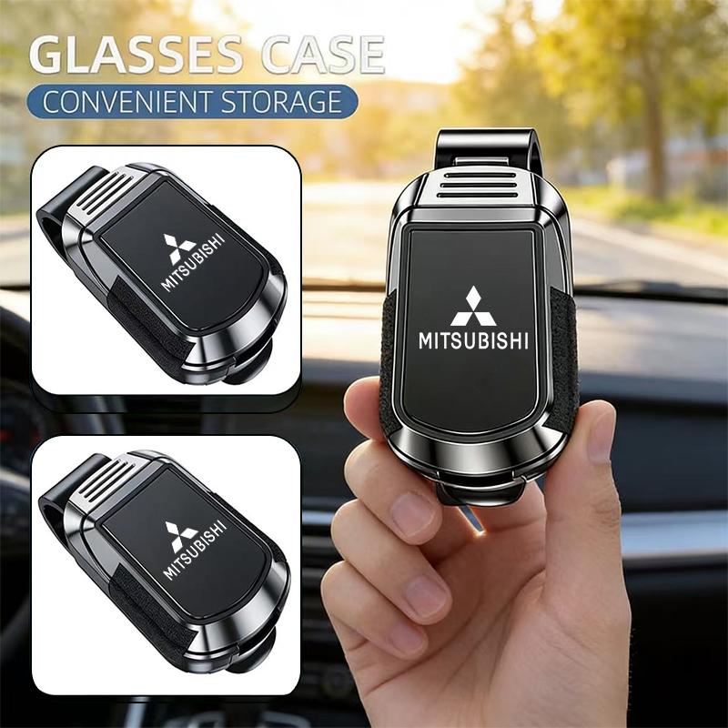 Mitsubishi Car Glasses Sunglasses Storage Clip Sun Visor Clamp For Mitsubishi Triton Ralliart Star Mirage Jinxuan Galant Xpander
