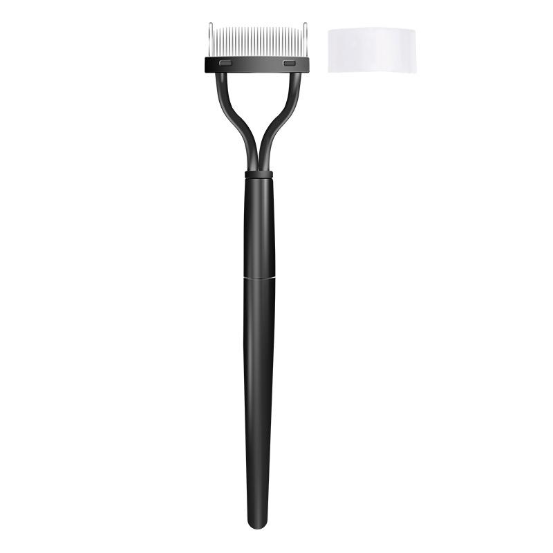 Eyelash Curler and Ultra-Fine Steel Comb for Long-Lasting Curl and Separation