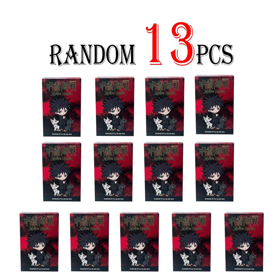 16 шт./упак. Фигурка Jujutsu Kaisen Q Posket Сатору Годжо Гэто Сугуру Юдзи 9 см Фигурка Аниме Коллекция украшение подарок на день рождения