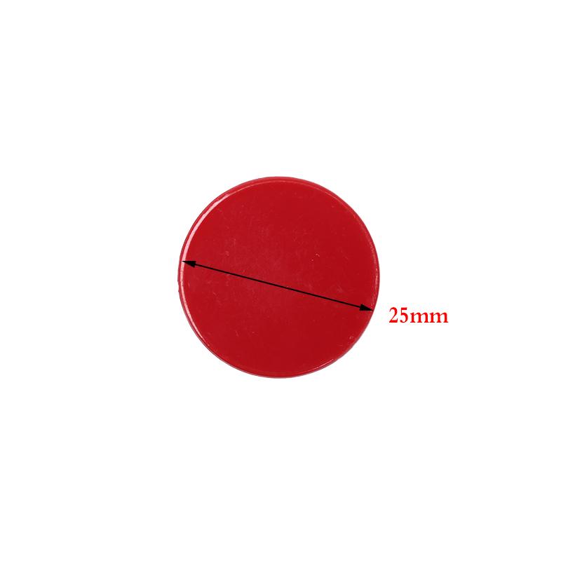 100 шт. 25 мм фишки для покера, фишки для игры в бинго, пластиковые карты для игр