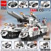 Compatible Aircraft Carrier Building Block Tank Car Children's Educational Assembly Toy Gift