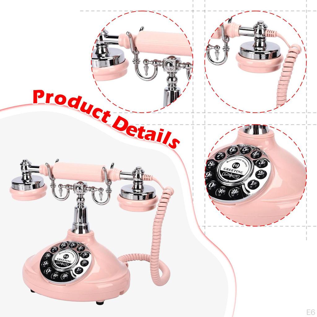 Аудио Гостевая Книга Телефон Гостевая Книга Телефон Старый Диктофон для Торжественного Празднования Дня Рождения