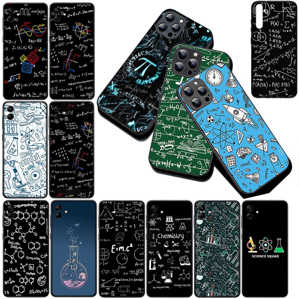 Химико-математическое уравнение Формула Чехол для телефона для Samsung Galaxy S20 S22 S21 FE Ultra Plus A07 A17 A15 A16 A25 A57 A37